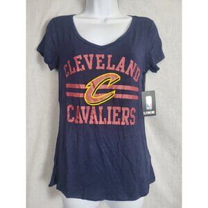 Cleveland Cavaliers Shirt T-Shirt Women's S Basketball Logo NEW Summer Fitted